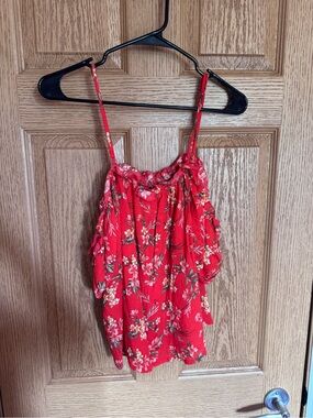 American Eagle Floral Tank Top